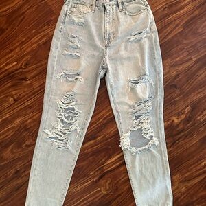 H&M distressed jeans